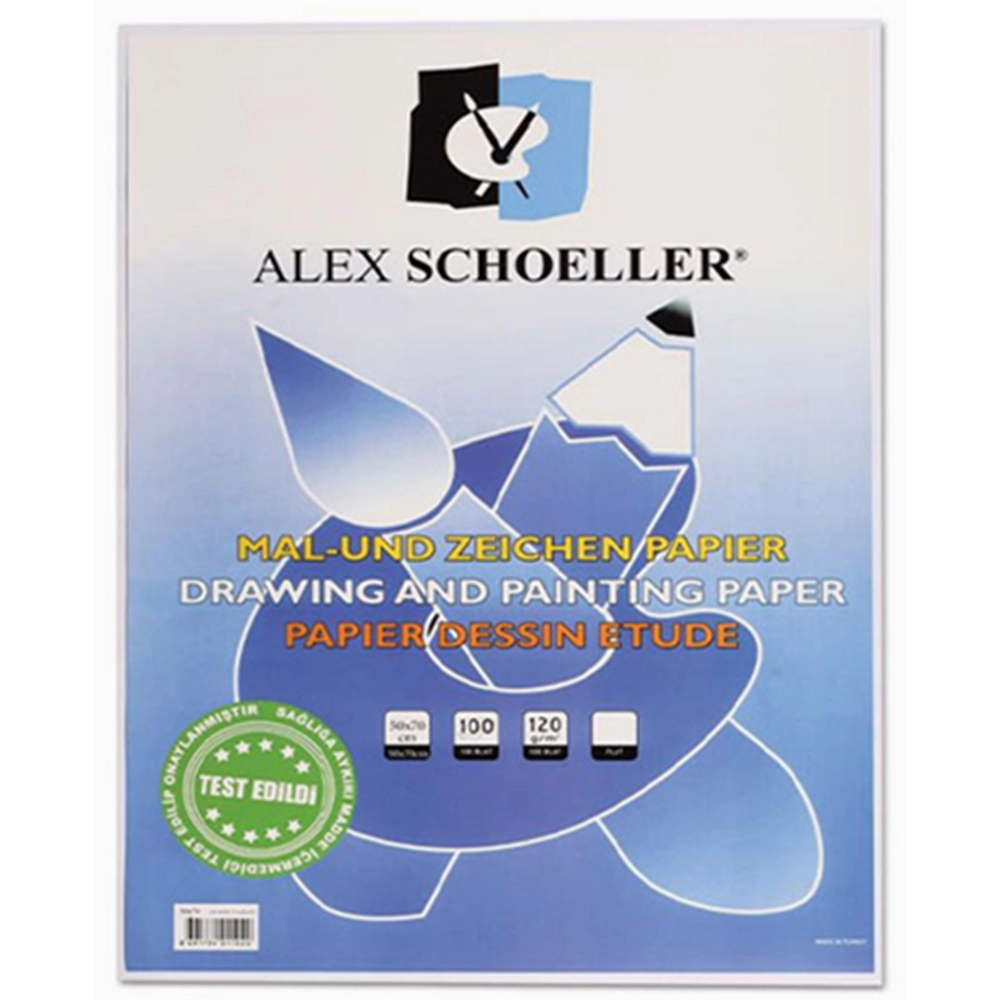 Alex Schoeller Resim Kağıdı 50X70 Cm 120 Gram 100’Lü