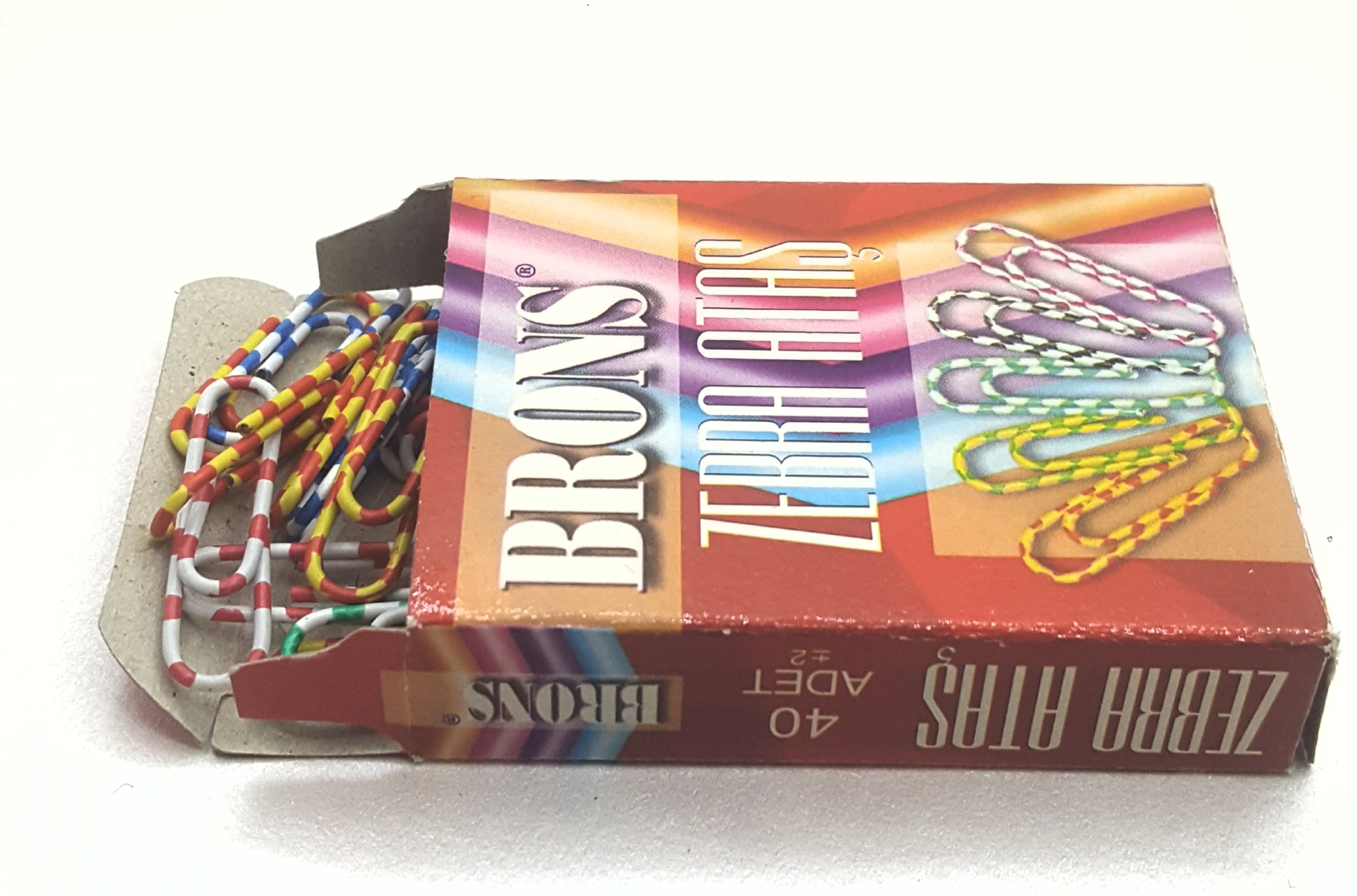 Brons Renkli Zebra Ataş