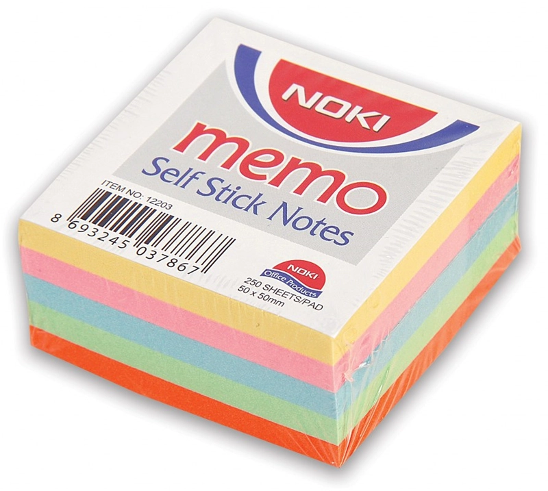 Noki Memo 50*50 Pastel Küp Blok No:12203
