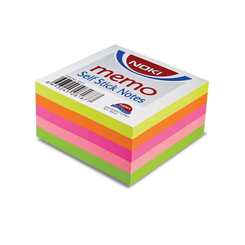 Noki Memo 75*75 Küp Neon No:12012