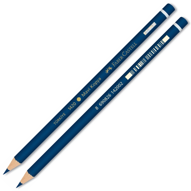 Faber Castell Kopya Kalemi Mavi 12 Adet