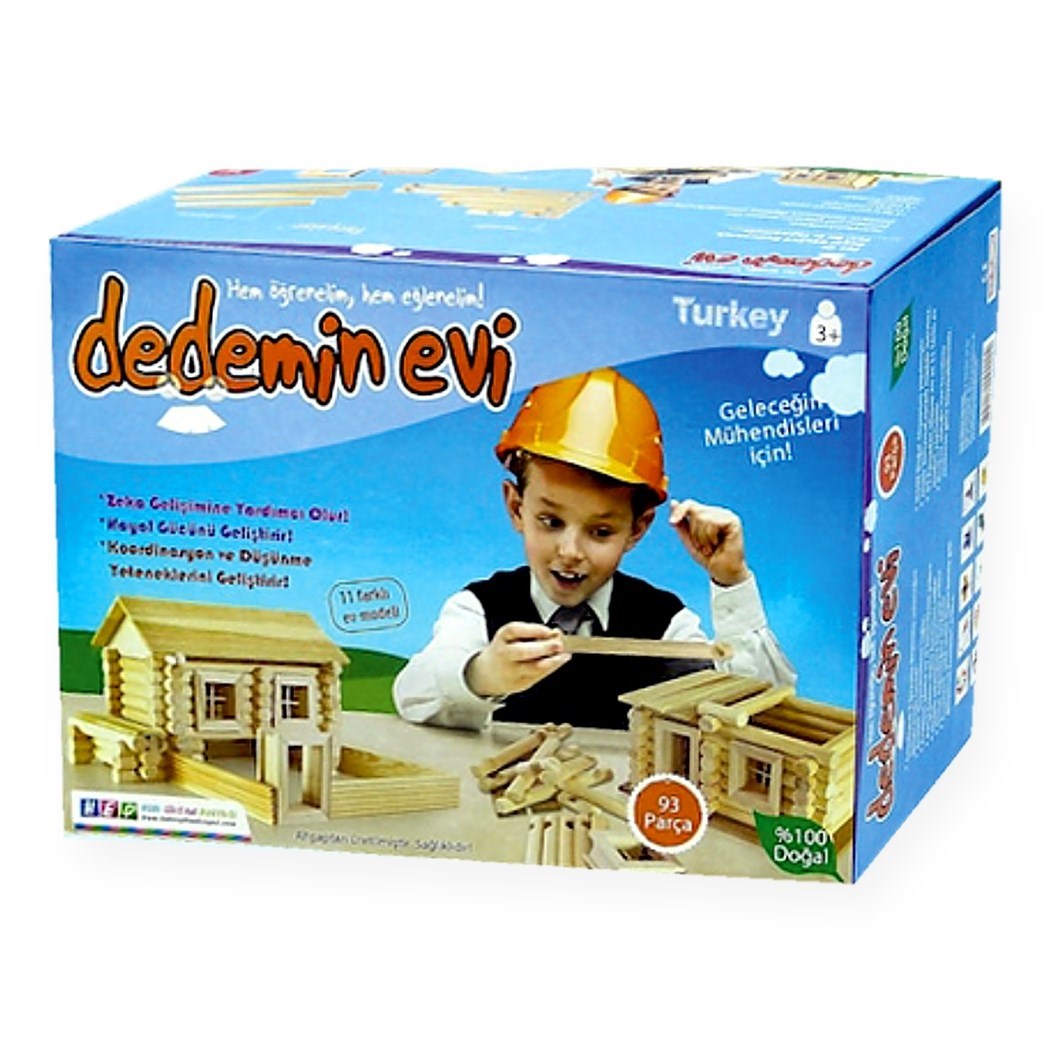 Hobi 0024 Ahşap Dedemin Evi Yapım Seti