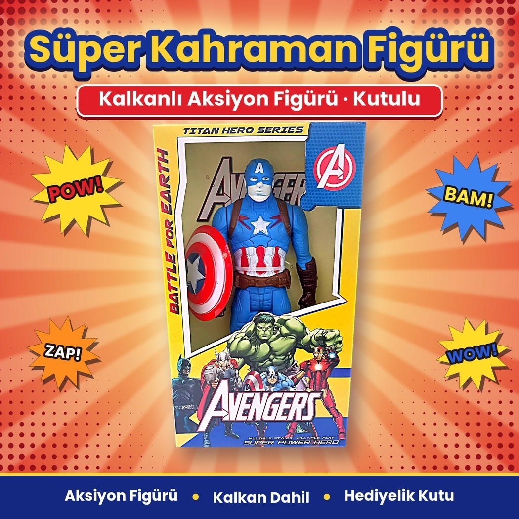 Karakter 8818-22 Cptn Figür Sessiz