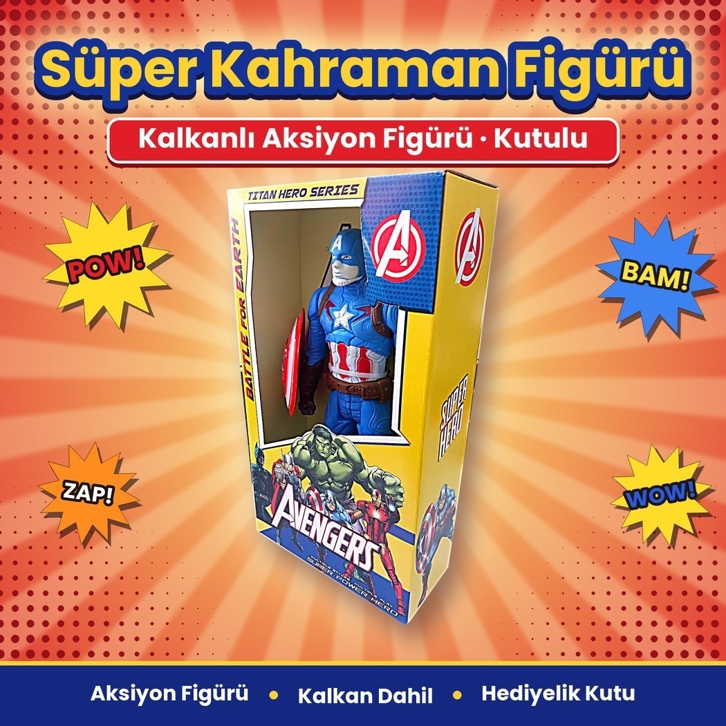 Karakter 8818-22 Cptn Figür Sessiz