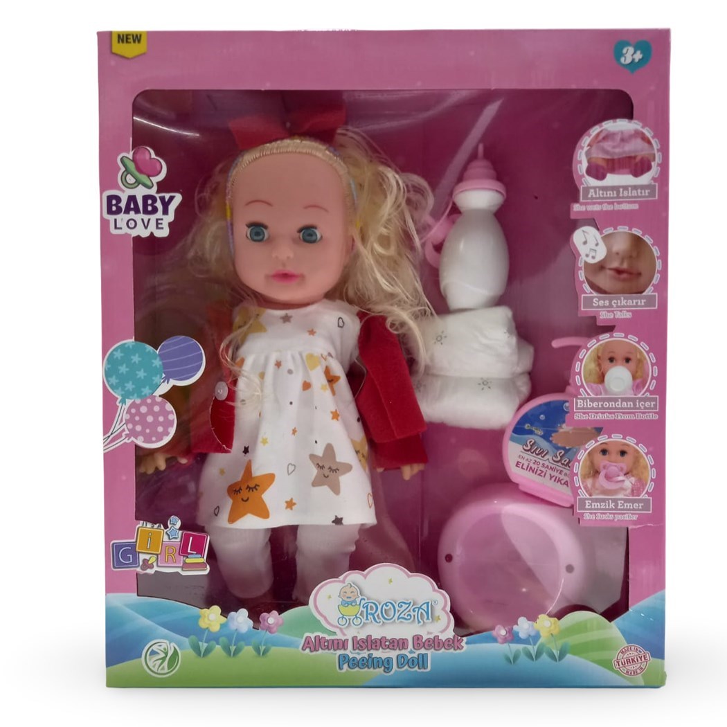 Kutulu GL100460 Roza Altını Islatan Bebek