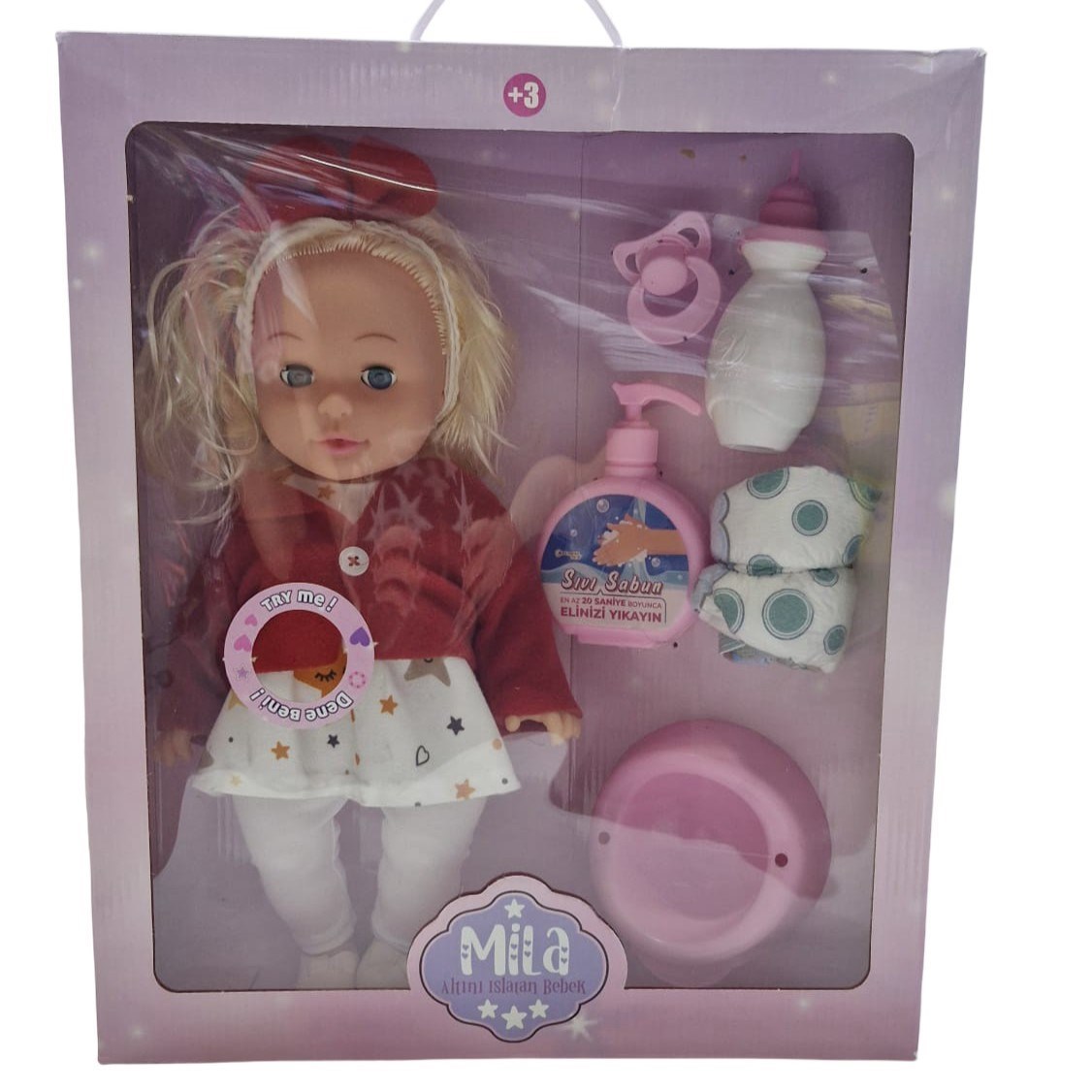 Kutulu TOYX021 Mila Altını Islatan Bebek