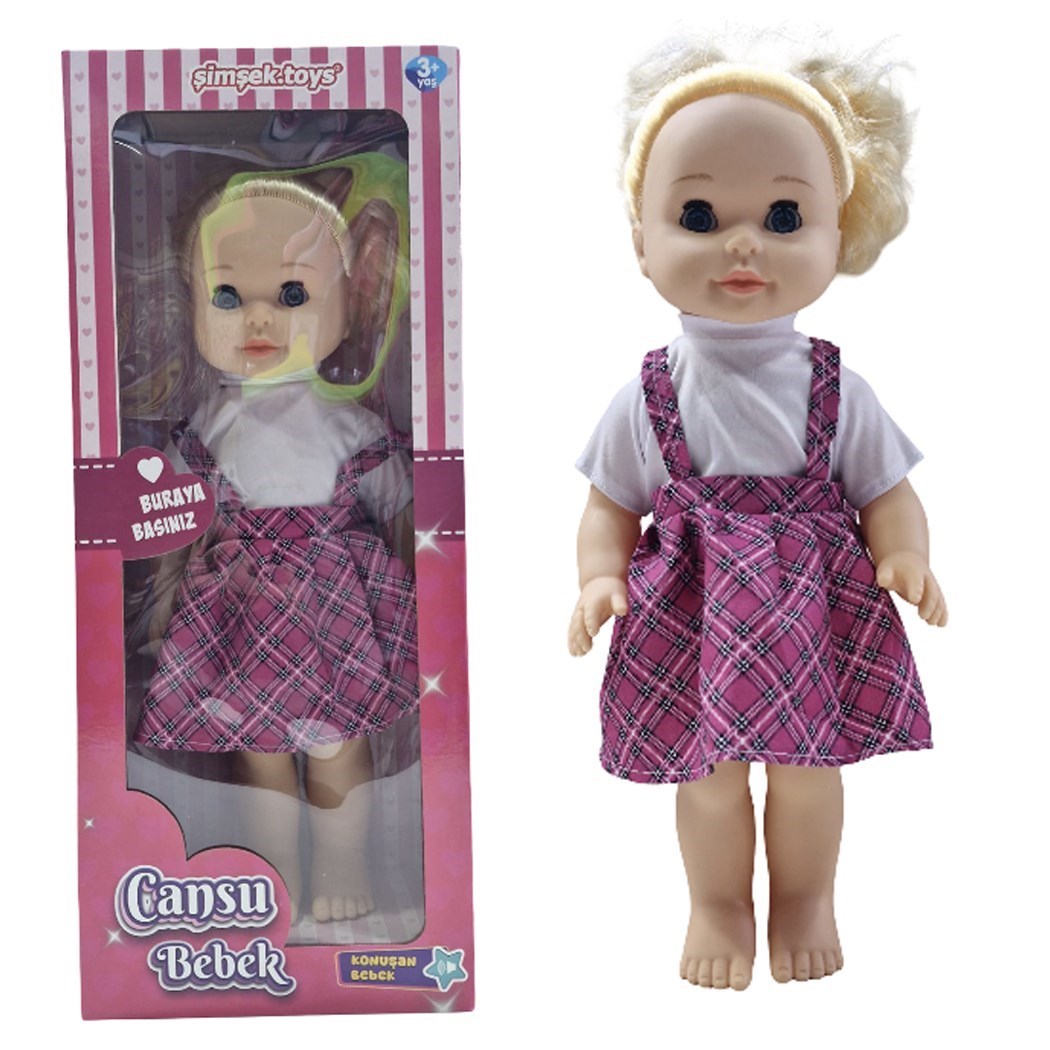 Kutulu 8572 Cansu bebek 44cm Sesli