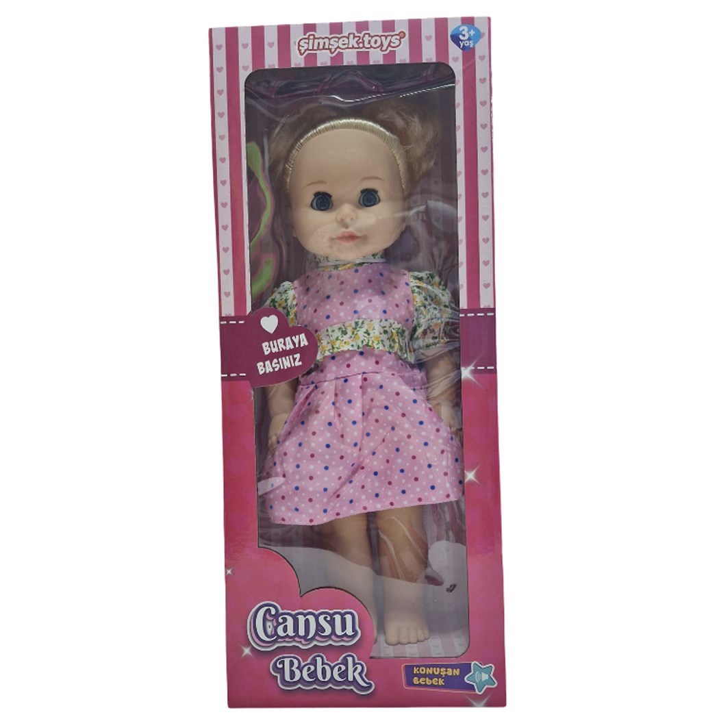 Kutulu 8572 Cansu bebek 44cm Sesli