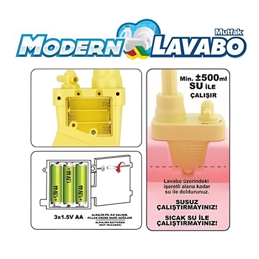 Kayyum 7021M Pilli Modern Mutfak Lavabo Mavi