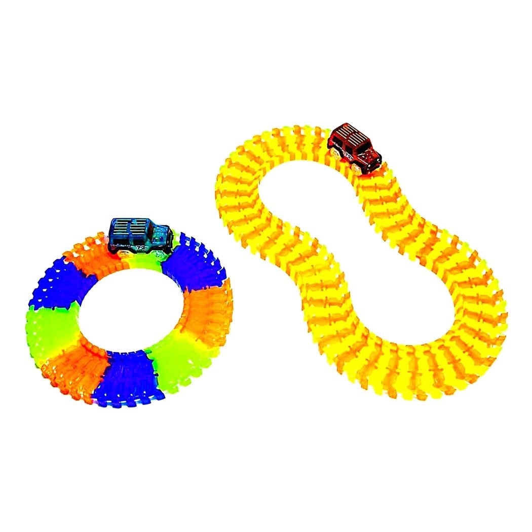 Kutulu 8020 Magic Tracks 168pcs Araba Ve Parkur