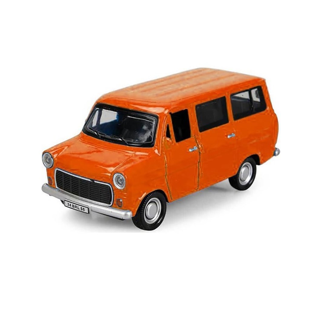 Metal BRL17 Çek Bırak Kornalı Ford Minibüs