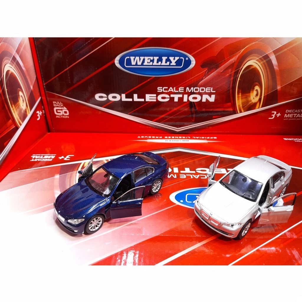 Welly 43635d Metal Çek Bırak Bmw 535i 1:32