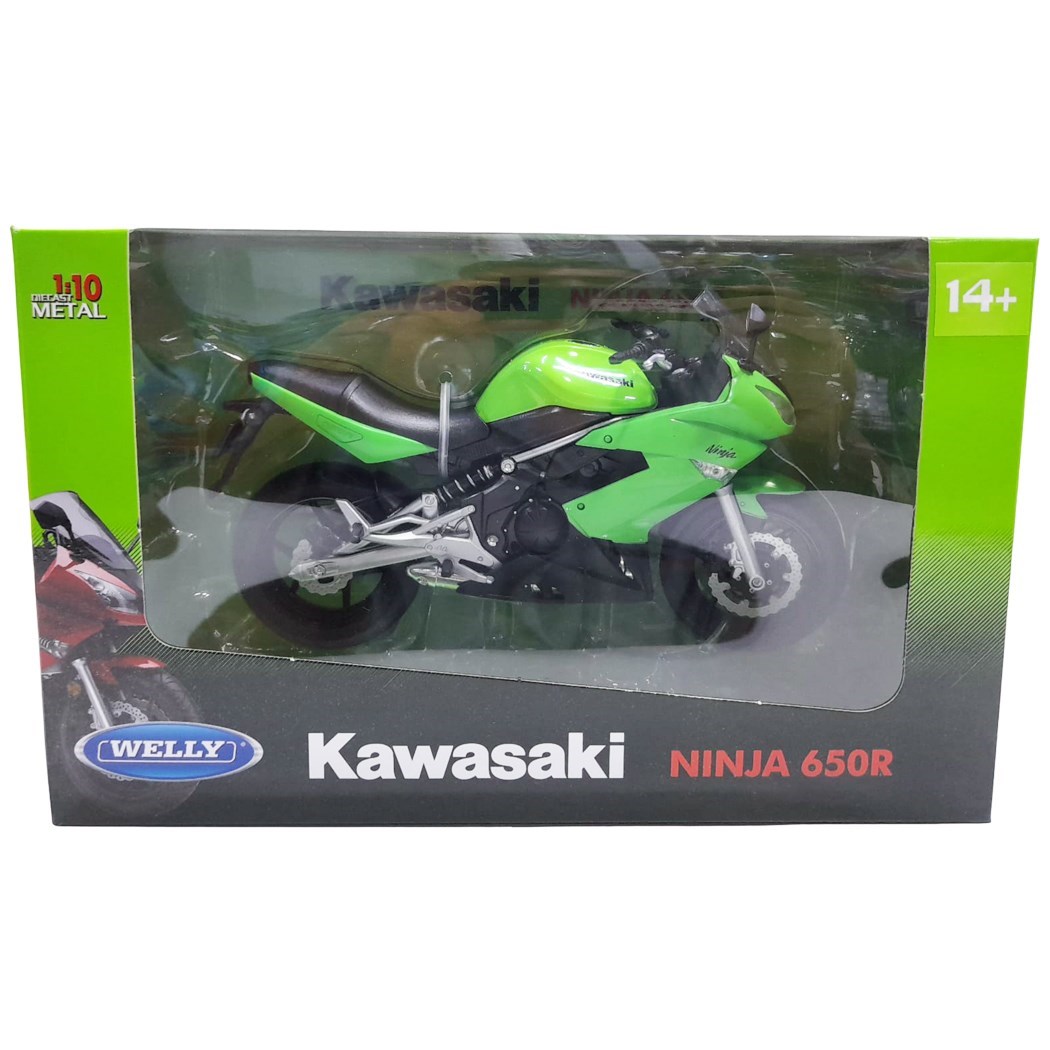Welly 803 Model Kawasaki Ninja 650R 1:10