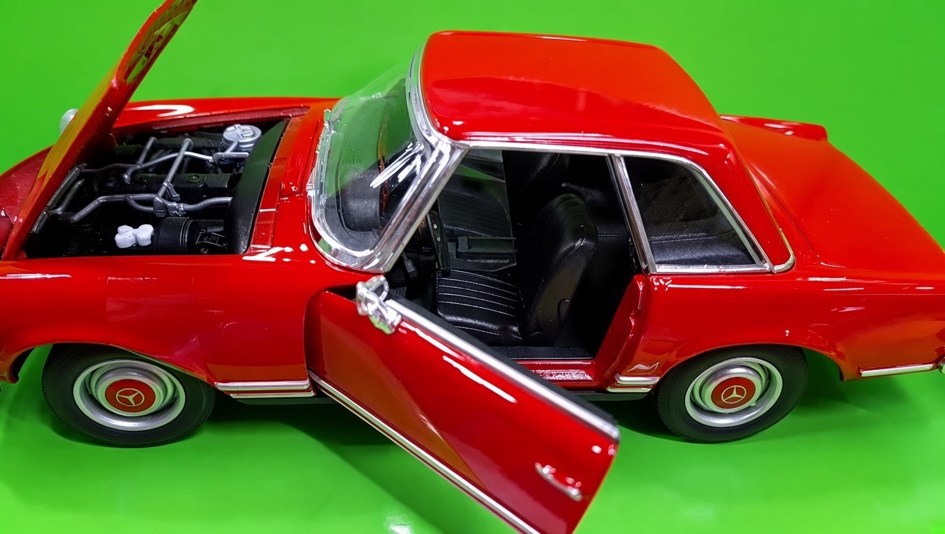 Welly 093 Metal Model MercedesBenz 230SL 1963 1:24
