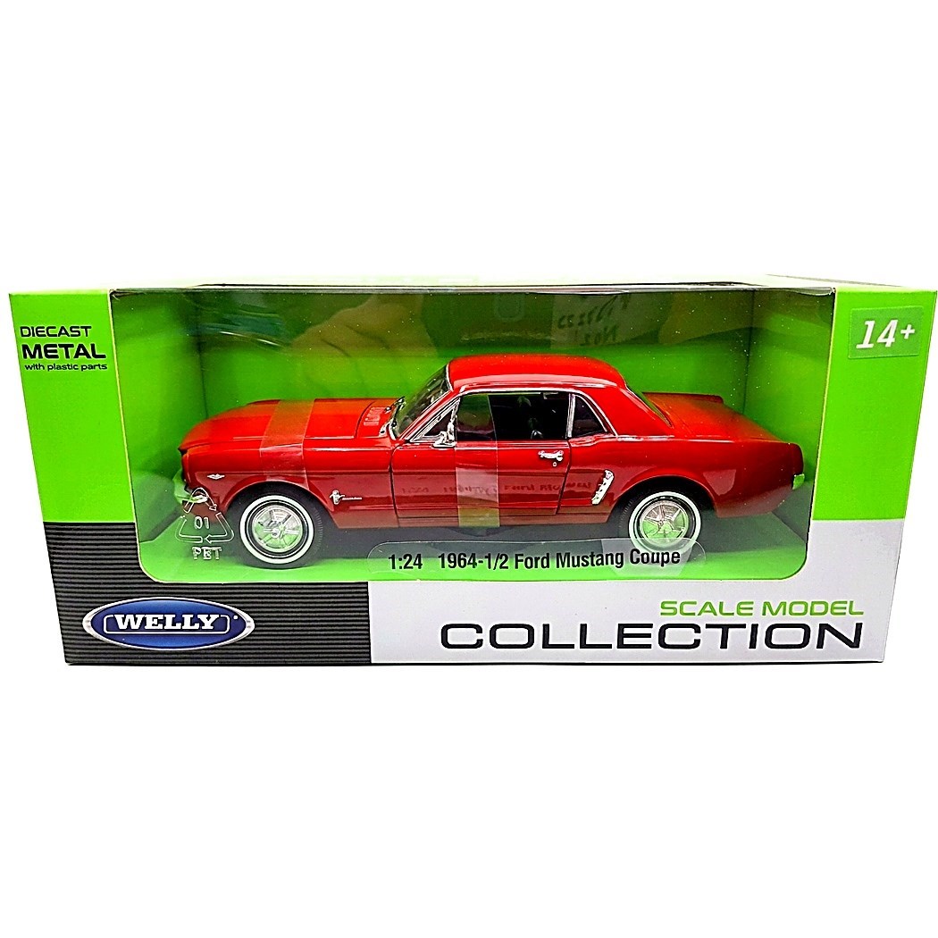 Welly 451  Metal Model Ford Mustang Coupe 1:24