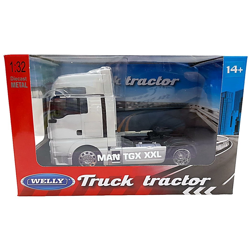 Welly 650S-W Model Metal Man TGX 1:32