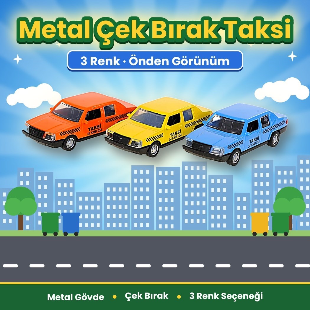 Metal 2023 Çek Bırak Taksi 1:30
