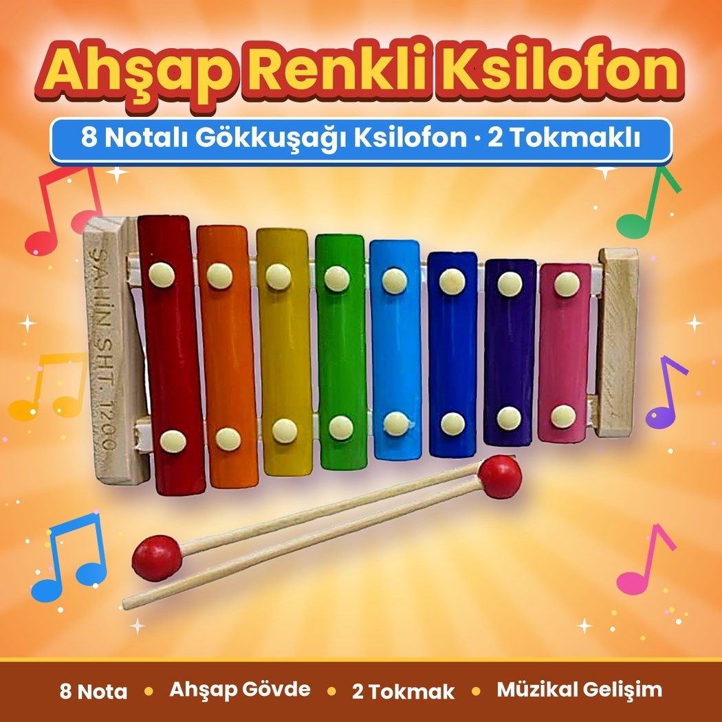 Ahşap Ksilofon ŞHT1200
