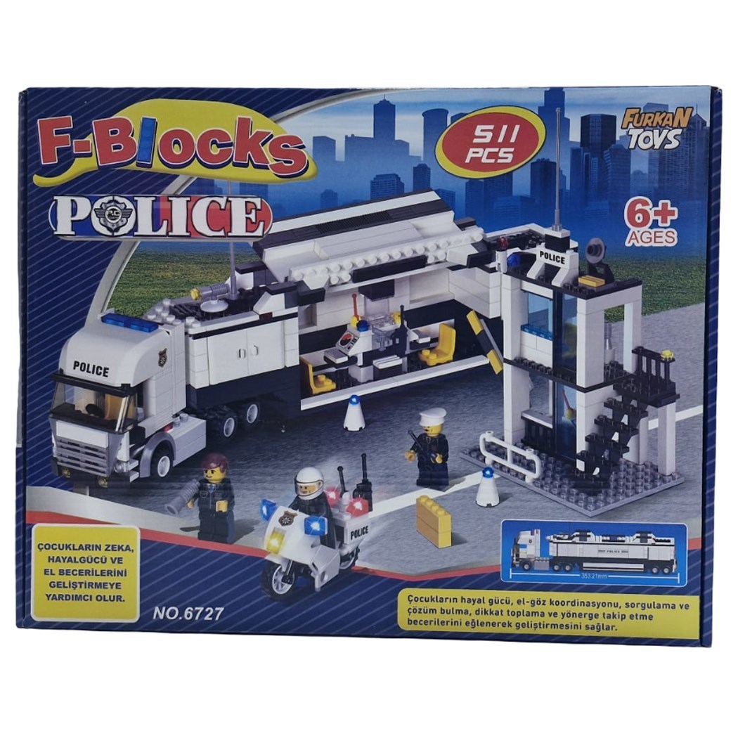F-Blocks FR31362 Polis Serisi 511pcs
