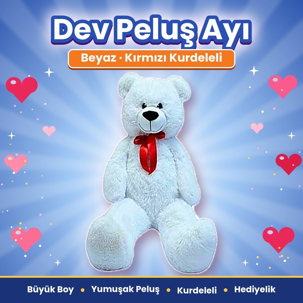 Halley 62723 Peluş 100cm Uzun Ayı