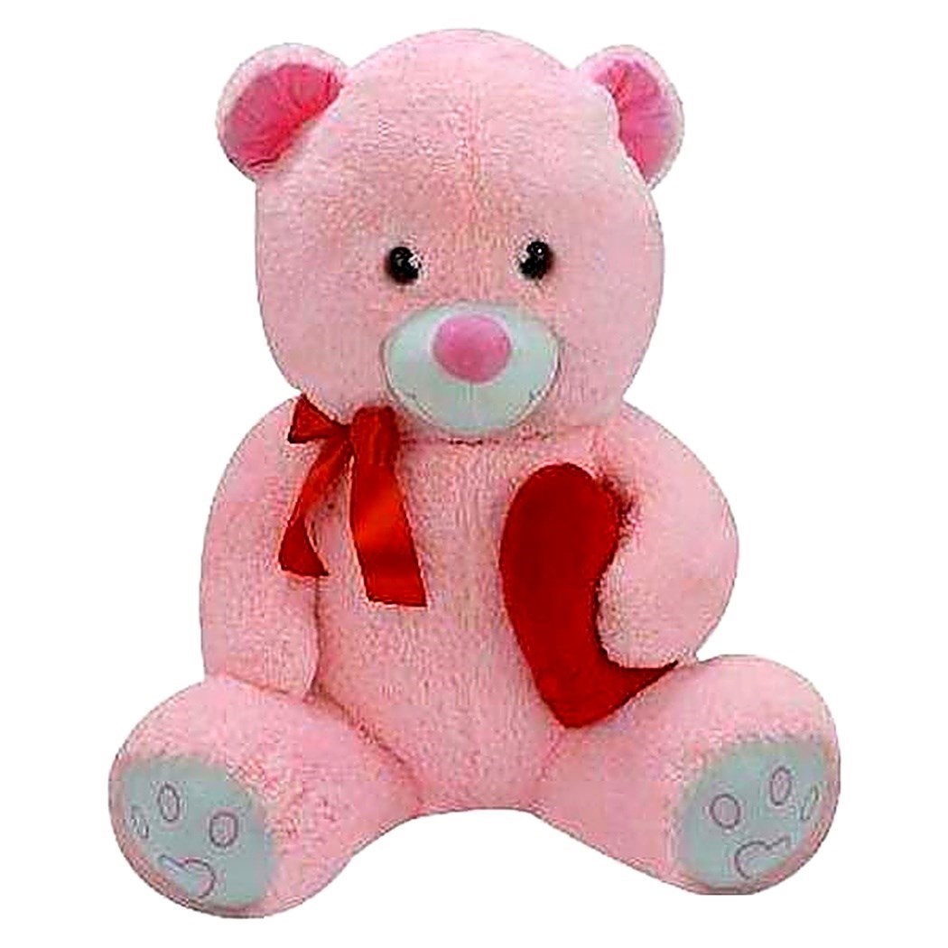 Halley 62531 Peluş 80cm Dolgulu Kalpli Ayı