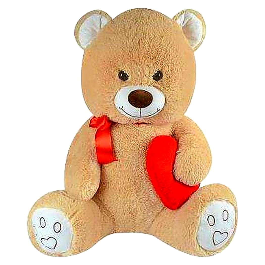 Halley 62531 Peluş 80cm Dolgulu Kalpli Ayı