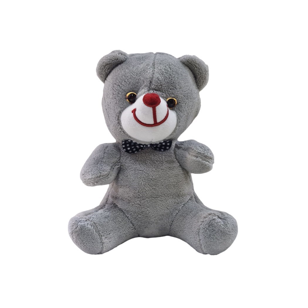 Peluş 25cm Papyonlu Renkli Ayı