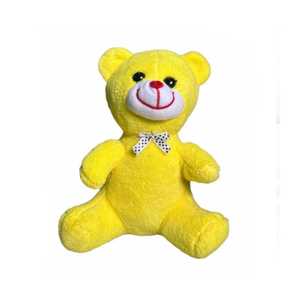 Peluş 25cm Papyonlu Renkli Ayı