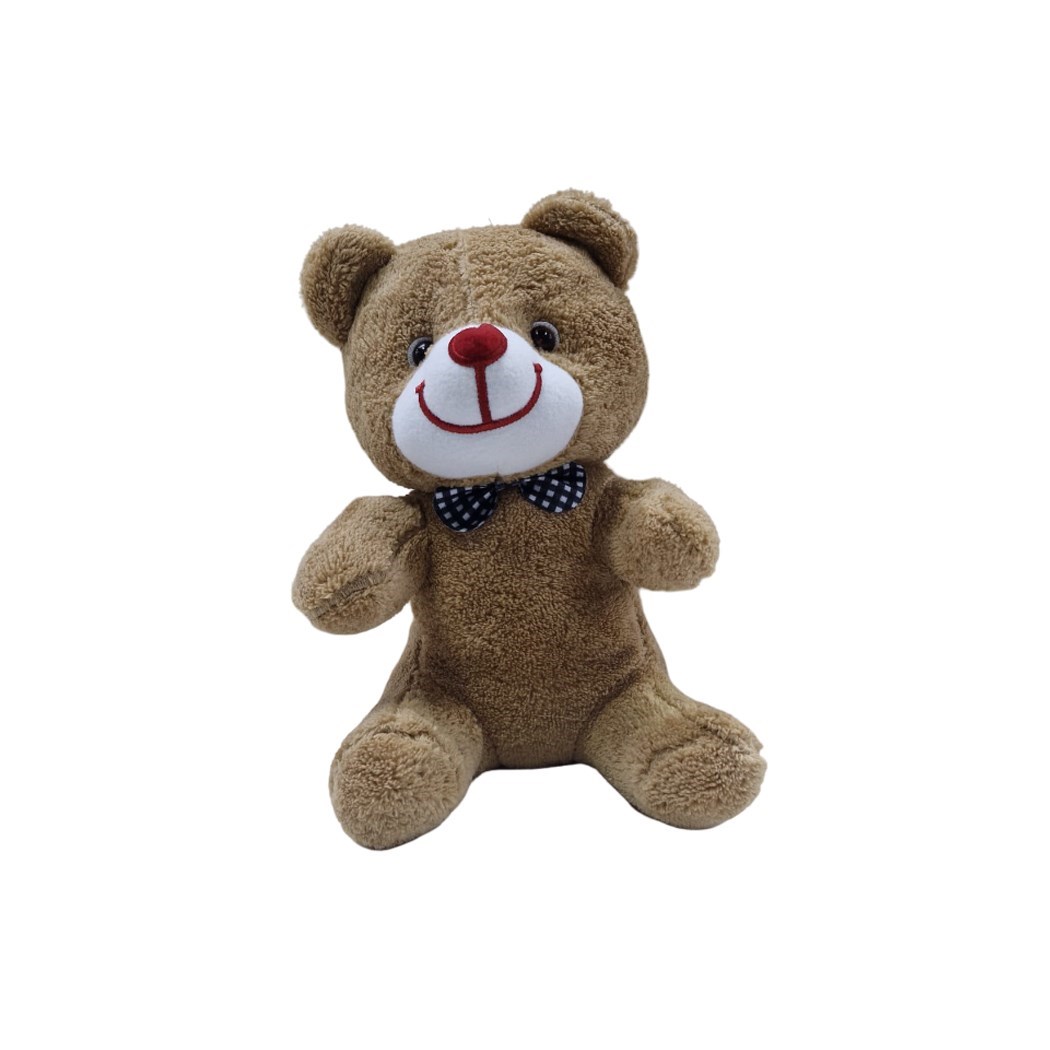 Peluş 25cm Papyonlu Renkli Ayı
