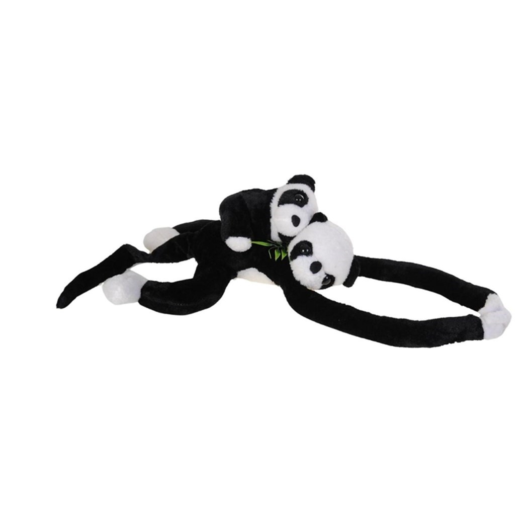Peluş ETM43 Sarılan Yavrulu Panda 80cm
