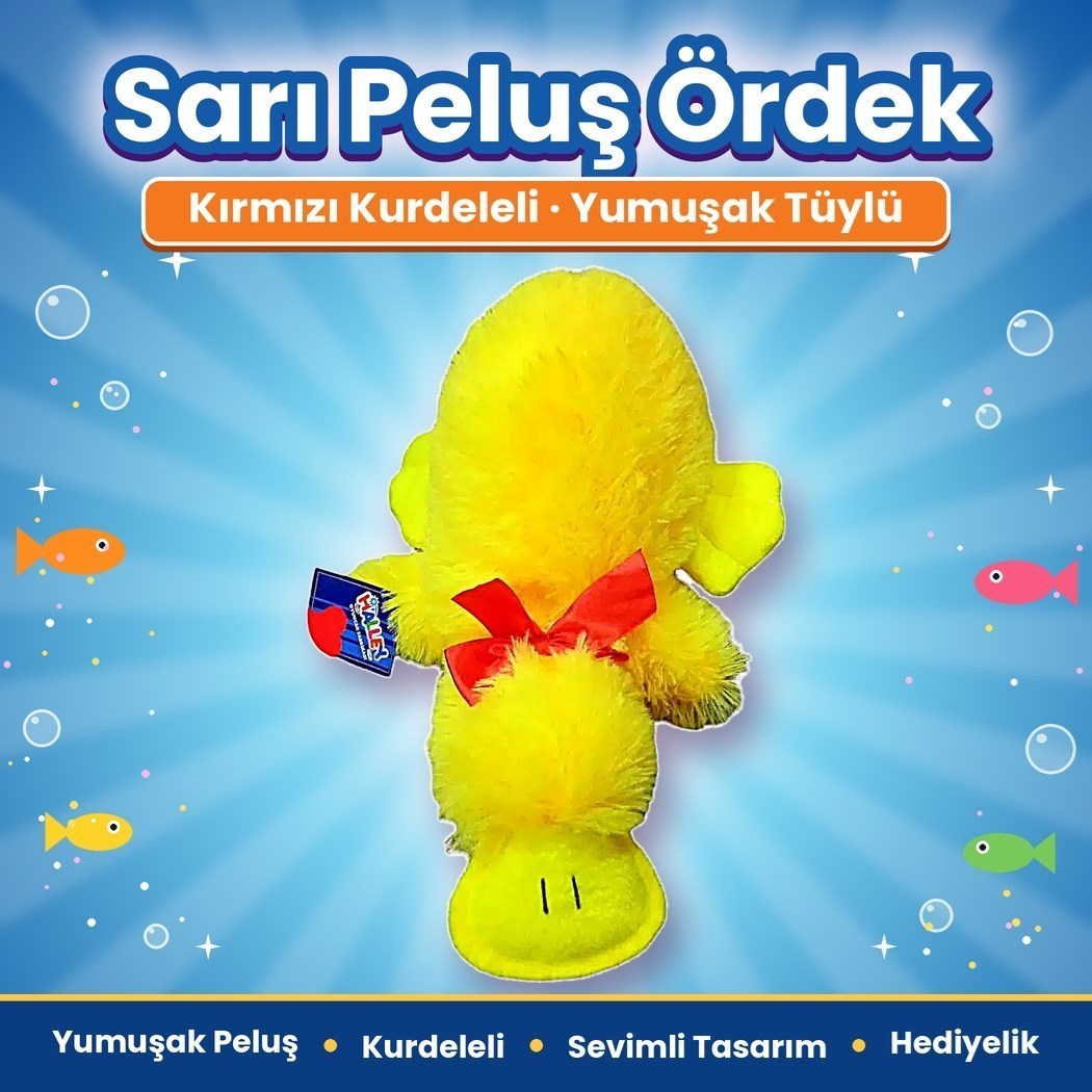 Halley 62514 Peluş 40cm Yatan Ördek