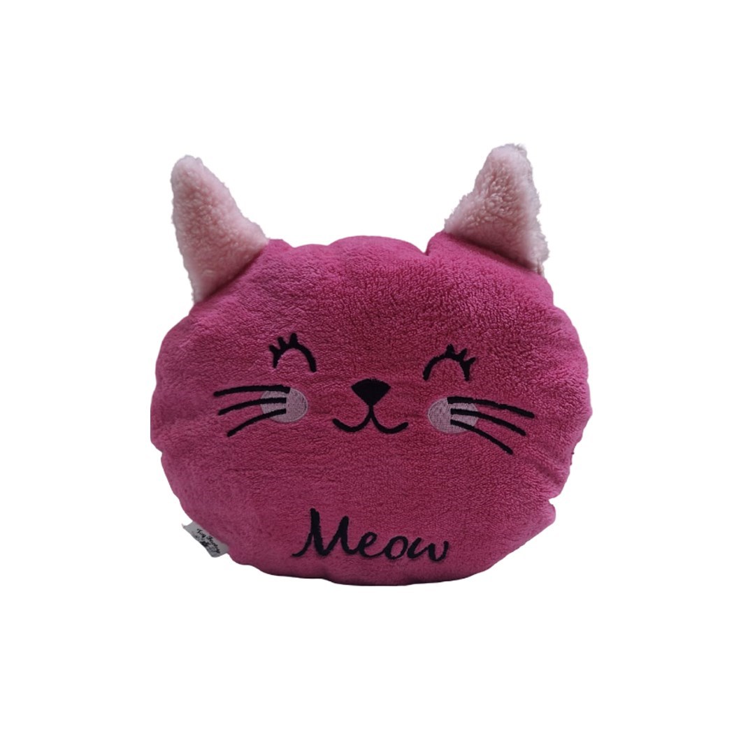 Peluş 7373 Meav Kedi Yastık 30cm