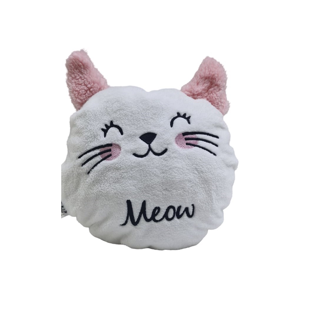 Peluş 7373 Meav Kedi Yastık 30cm