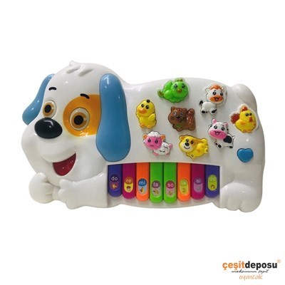 Pilli CNL2223 Sesli Piyano Hayvan Köpek