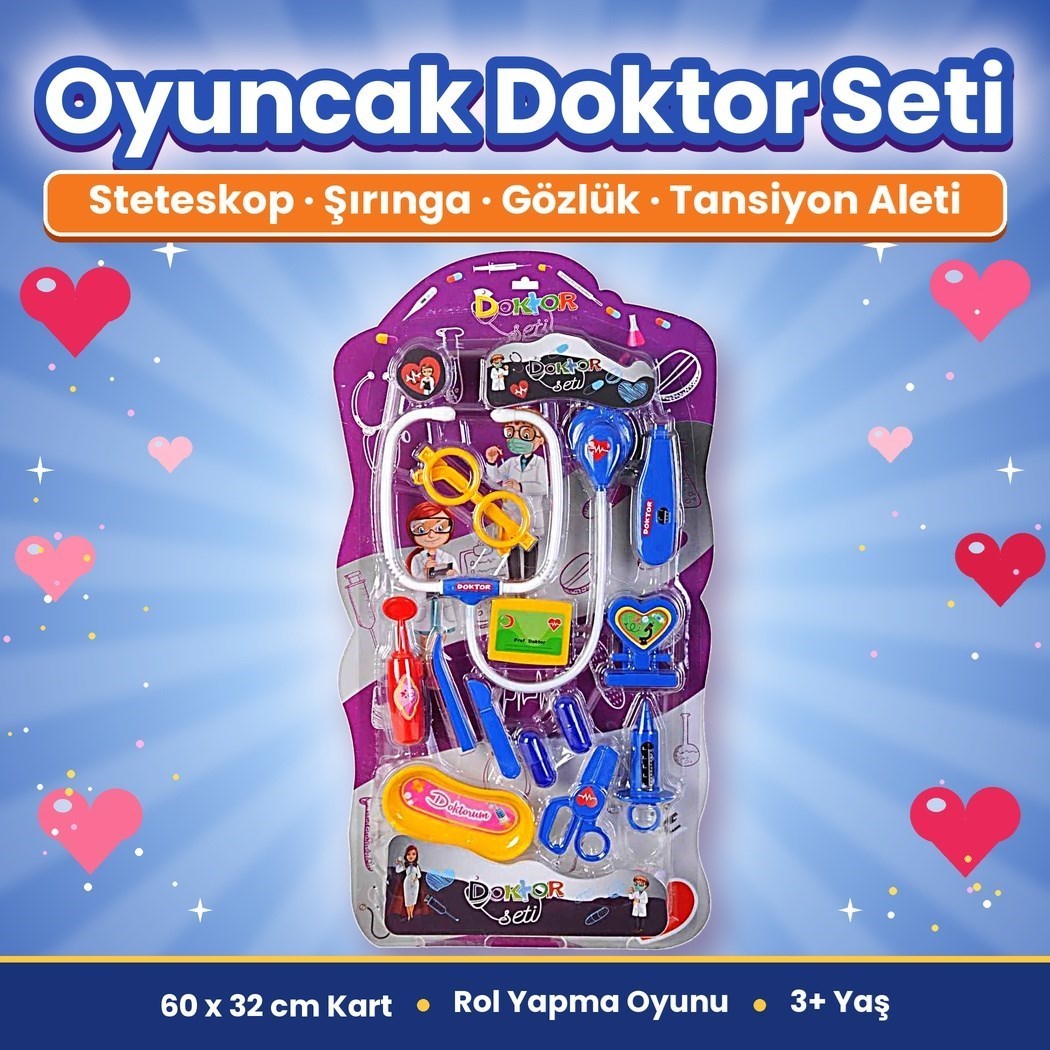 Kartela 5006 Doktor Set 13pcs