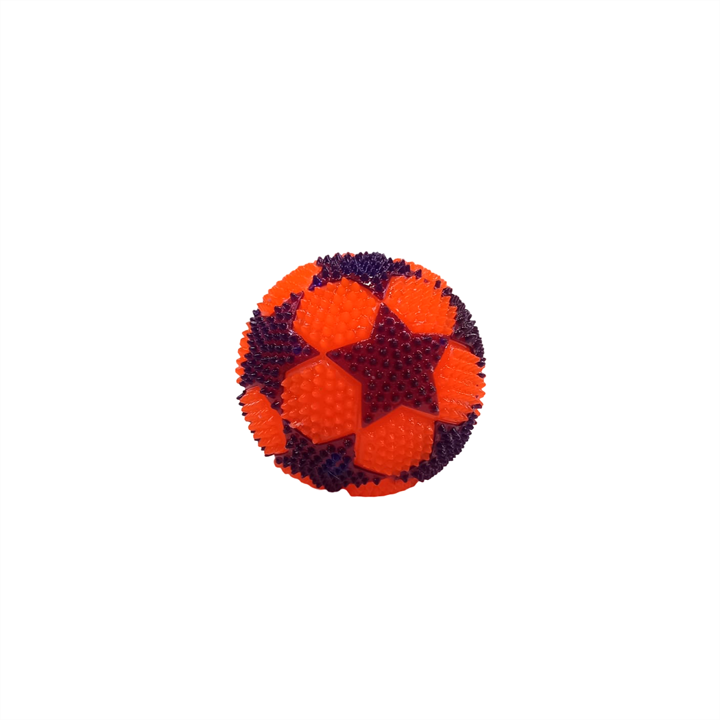 Işıklı Top Yıldız Desen 65mm 24lü
