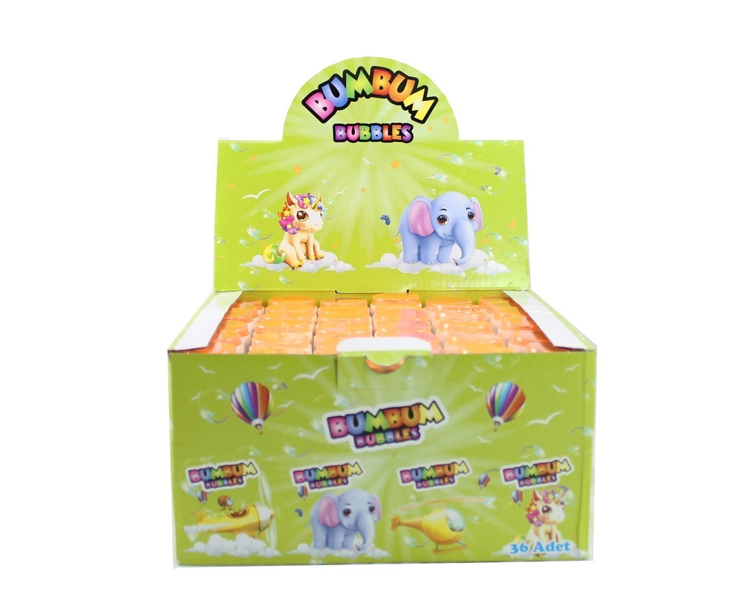 Bumbum Bubbles Köpük Yapıcı Orta 36lı