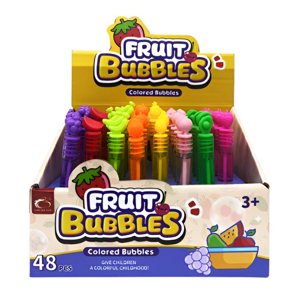 Bubble X Toys 0679-1 Köpük Meyve Serisi 48li