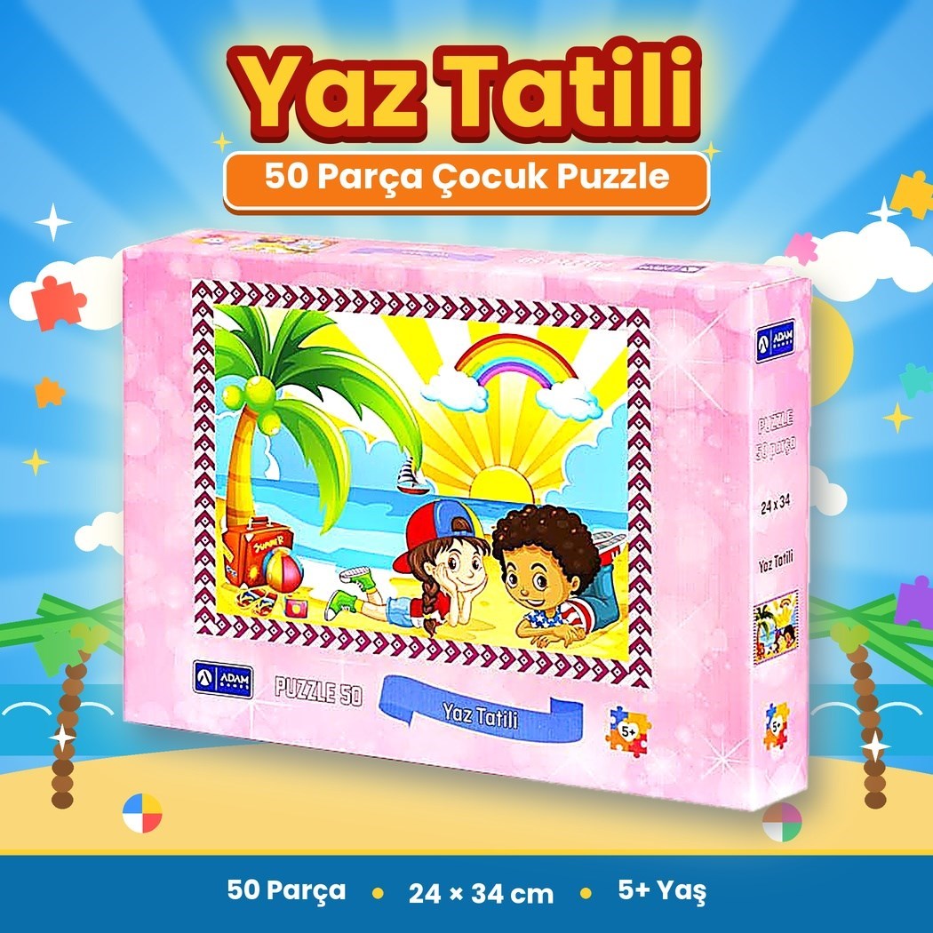 Kutulu Puzzle 24*34cm 36-40-50-70 Parça