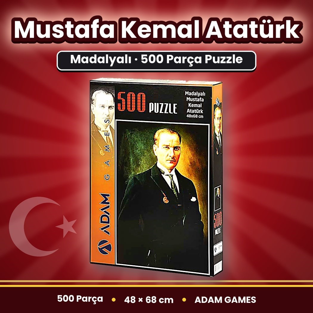 Kutulu Puzzle 48*68cm 500 Parça