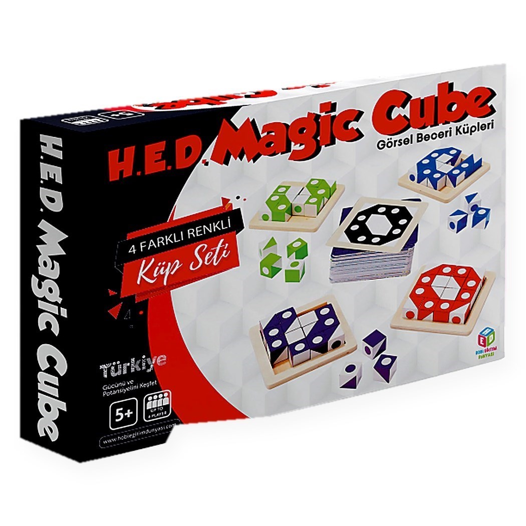 Hobi 63 Magic Cube Qbitz 4lü Zeka Oyunu