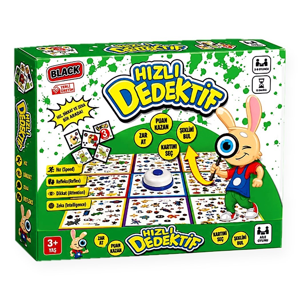 Kutulu 011 Hızlı Dedektif Oyunu