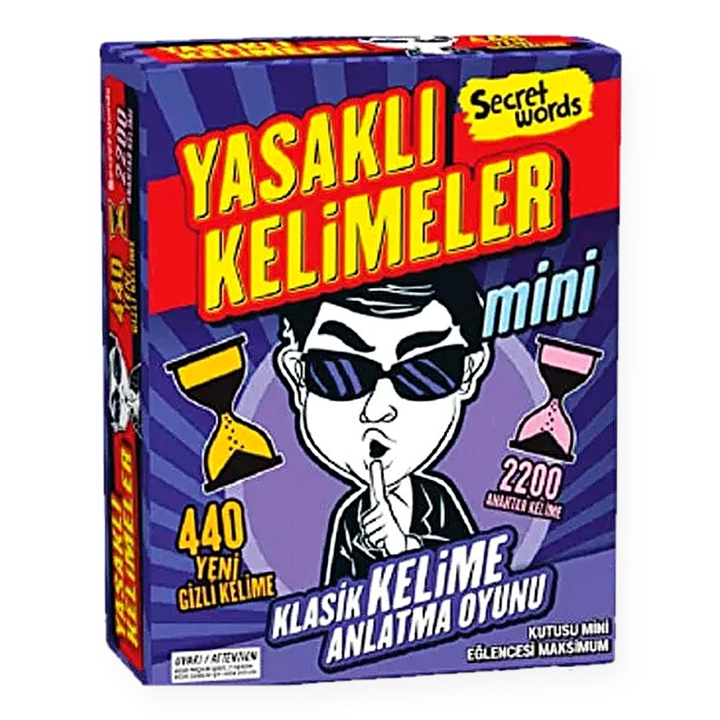 Kutulu 3747 Mini Yasaklı Kelimeler