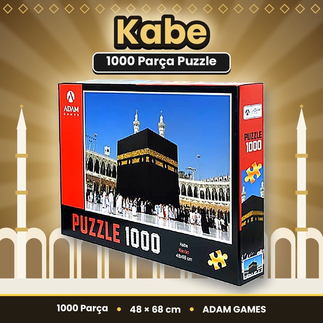 Kutulu Puzzle 48*68cm 1000 Parça