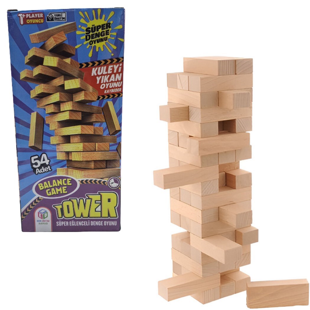 Tower Hed023 Süper Denge Oyunu 54pcs