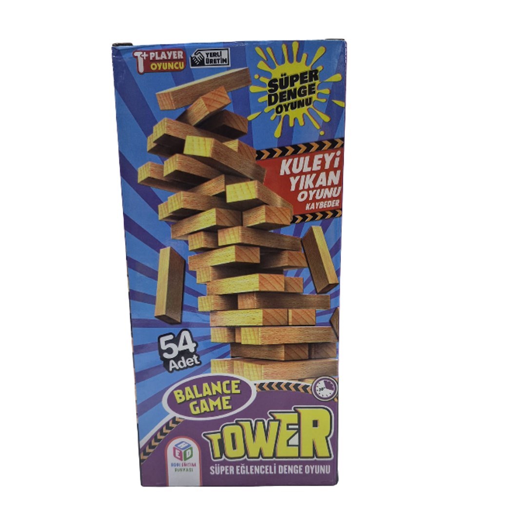 Tower Hed023 Süper Denge Oyunu 54pcs