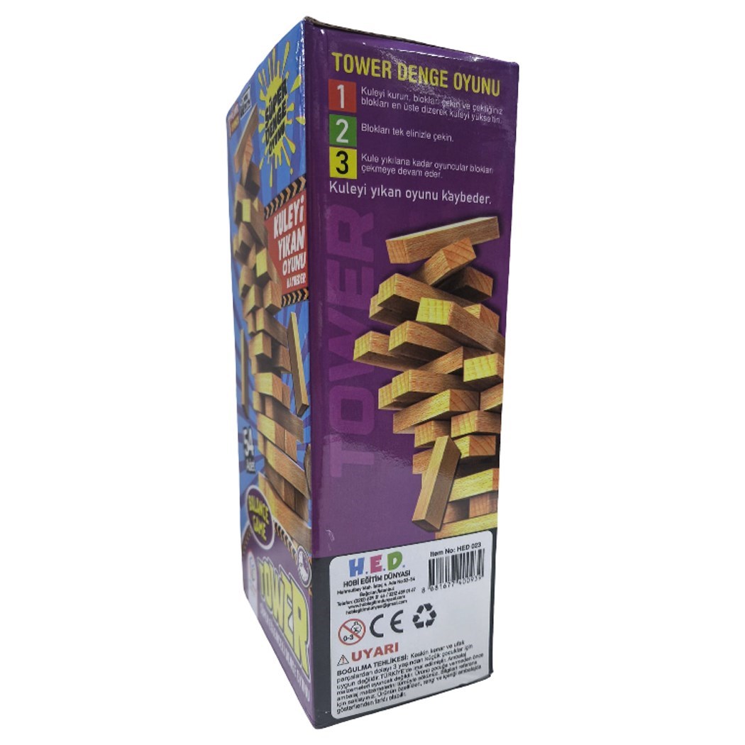 Tower Hed023 Süper Denge Oyunu 54pcs