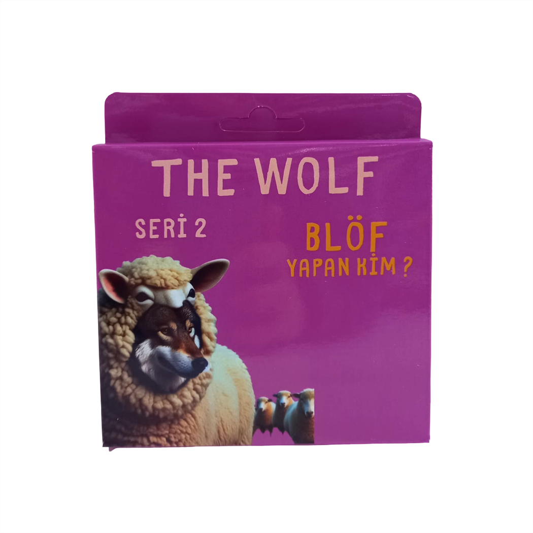 The Wolf Blöf Yapan Kim Kart Oyunu 1 Adet
