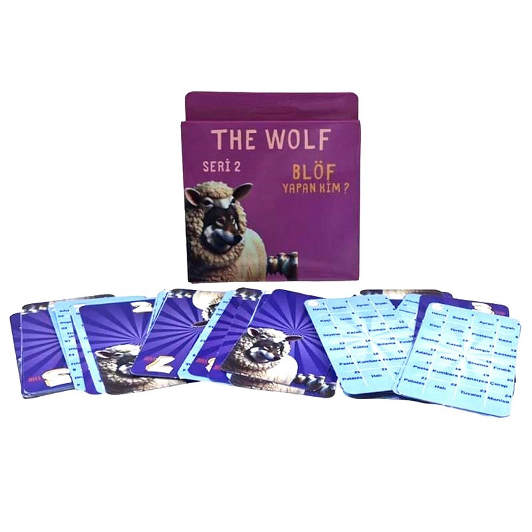 The Wolf Blöf Yapan Kim Kart Oyunu 1 Adet