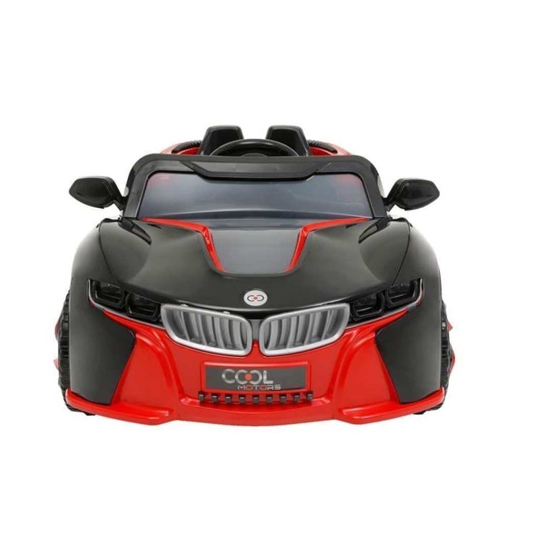 Cool Motors 59787 F8 12V Akülü Araba Siyah/Kırmızı